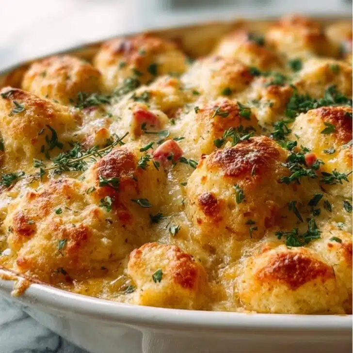 Chicken Bubble Biscuit Bake Casserole: Cozy Recipe to Share