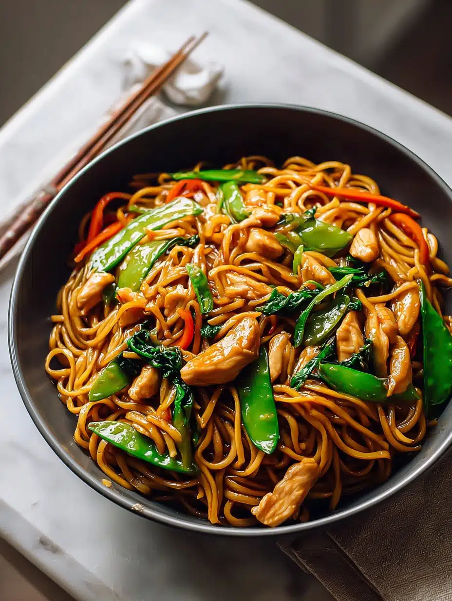 Chicken Lo Mein Recipe