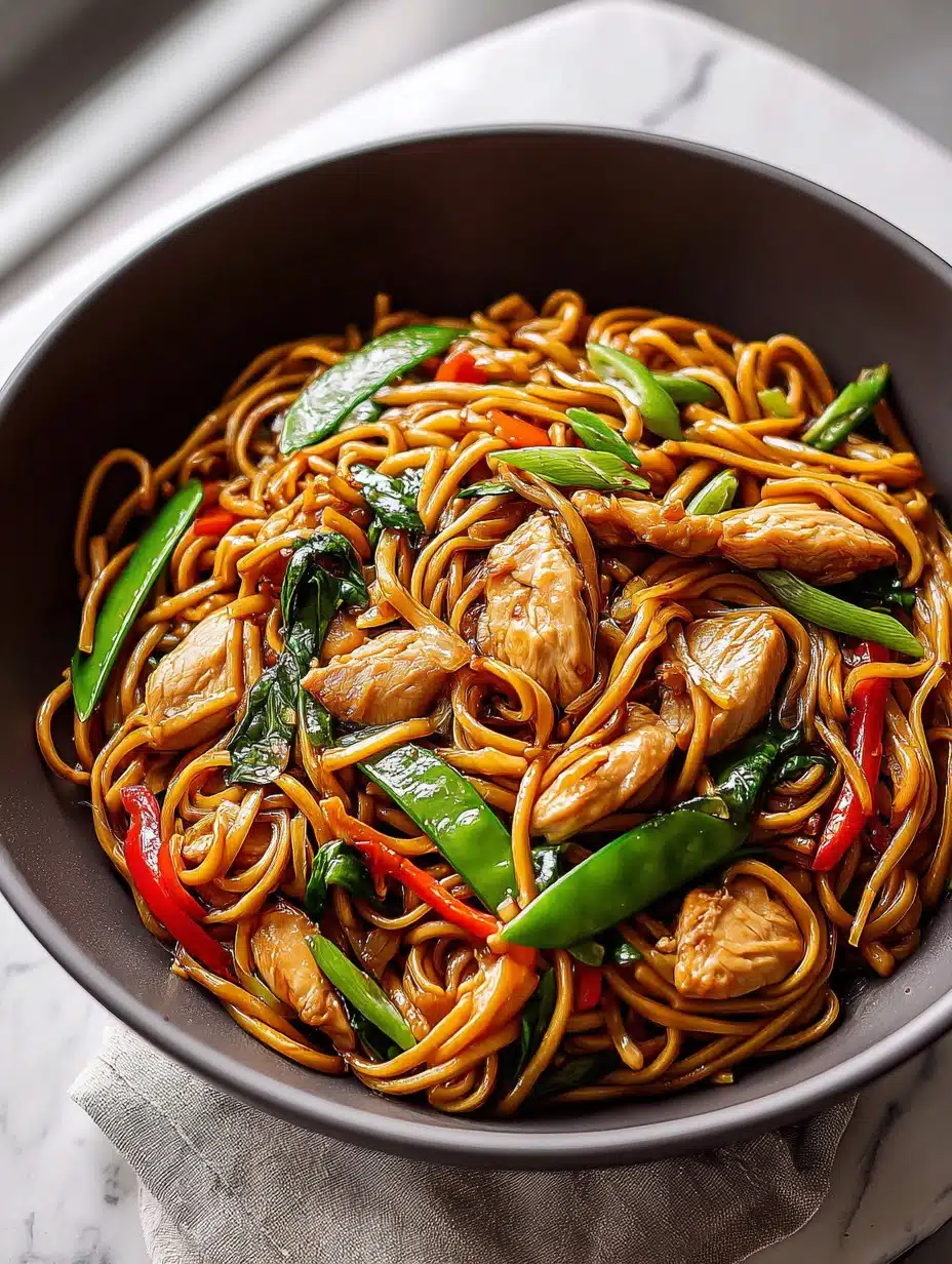 Chicken Lo Mein Recipe