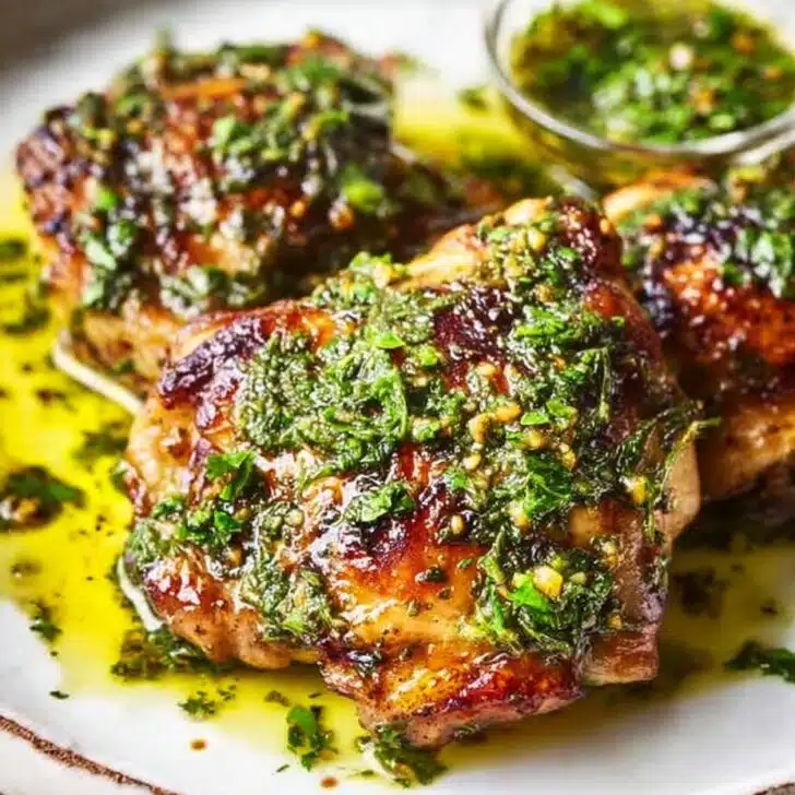 Chimichurri Chicken Thighs: My Go-To Bold, Juicy Recipe