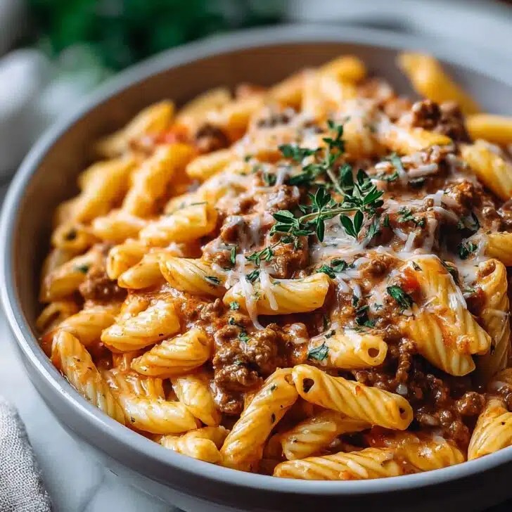 Creamy Beef Pasta Recipe: Weeknight Comfort in a Bowl