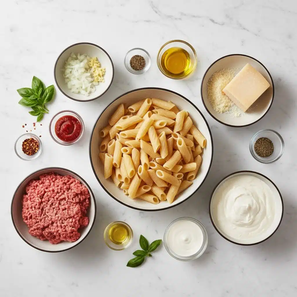 Creamy Beef Pasta Recipe