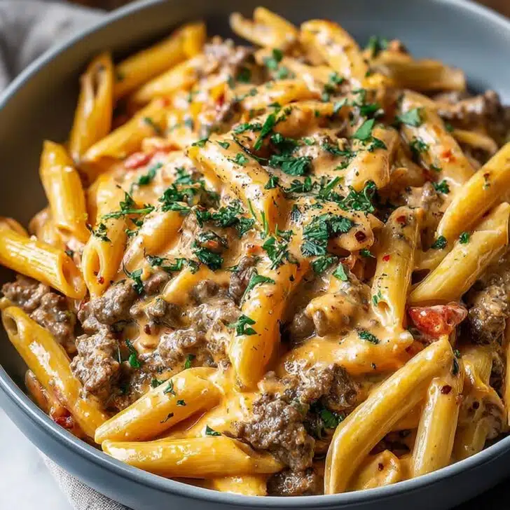 Creamy Beef Pasta: Easy, Cozy, and Irresistibly Savory