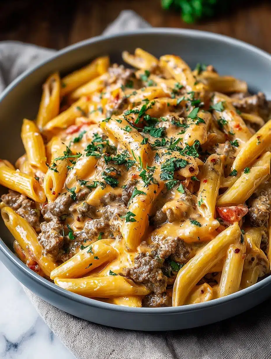 Creamy Beef Pasta