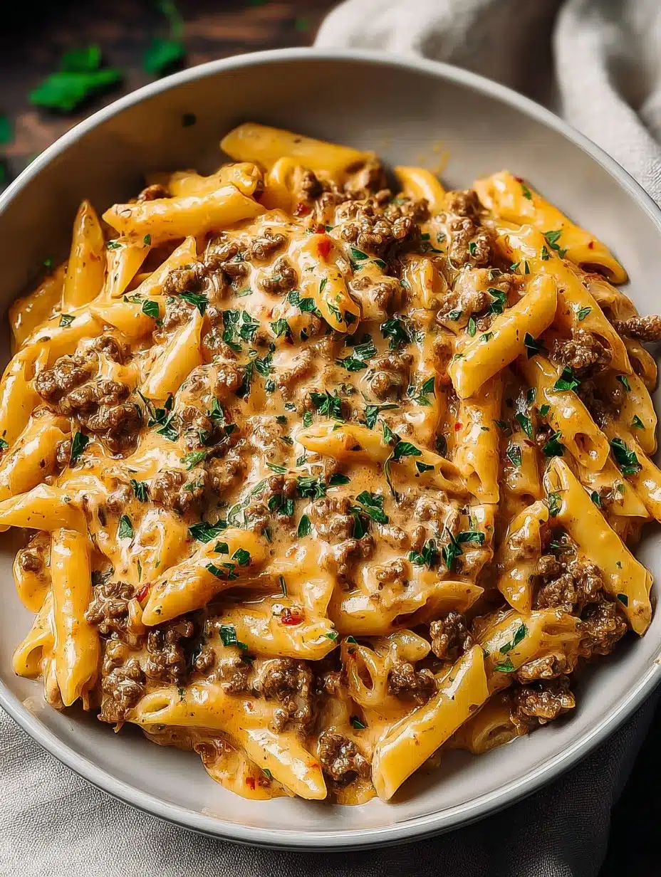 Creamy Beef Pasta