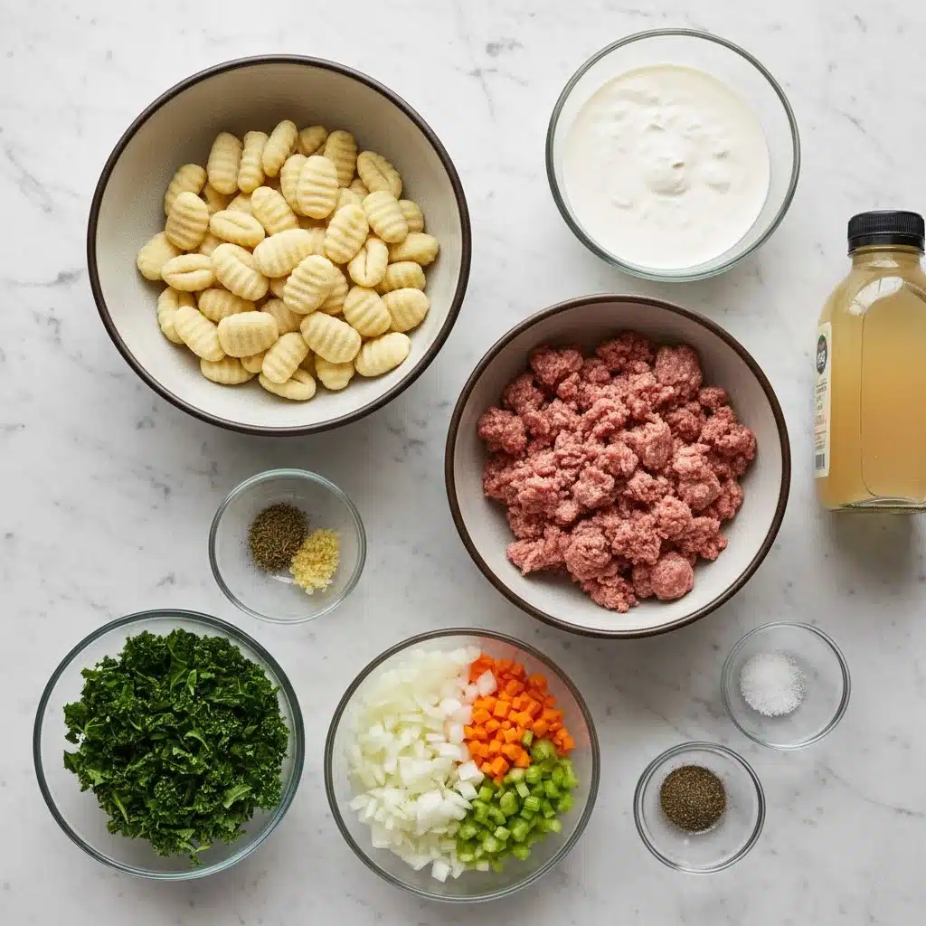 Creamy Italian Sausage Gnocchi Soup Recipe
