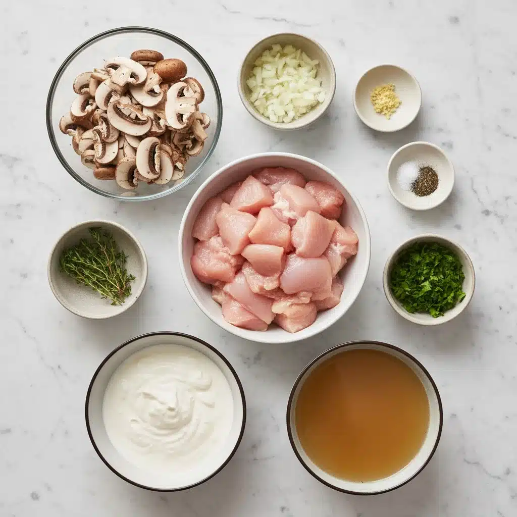 Creamy Mushroom Chicken Recipe