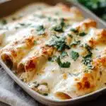 Creamy White Chicken Enchiladas That Taste Like Home