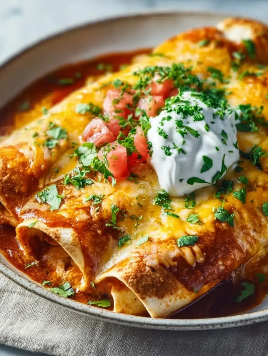 Delicious Chicken Enchiladas
