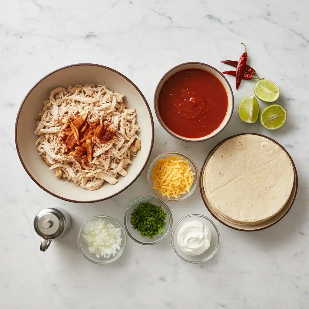 Delicious Chicken Enchiladas