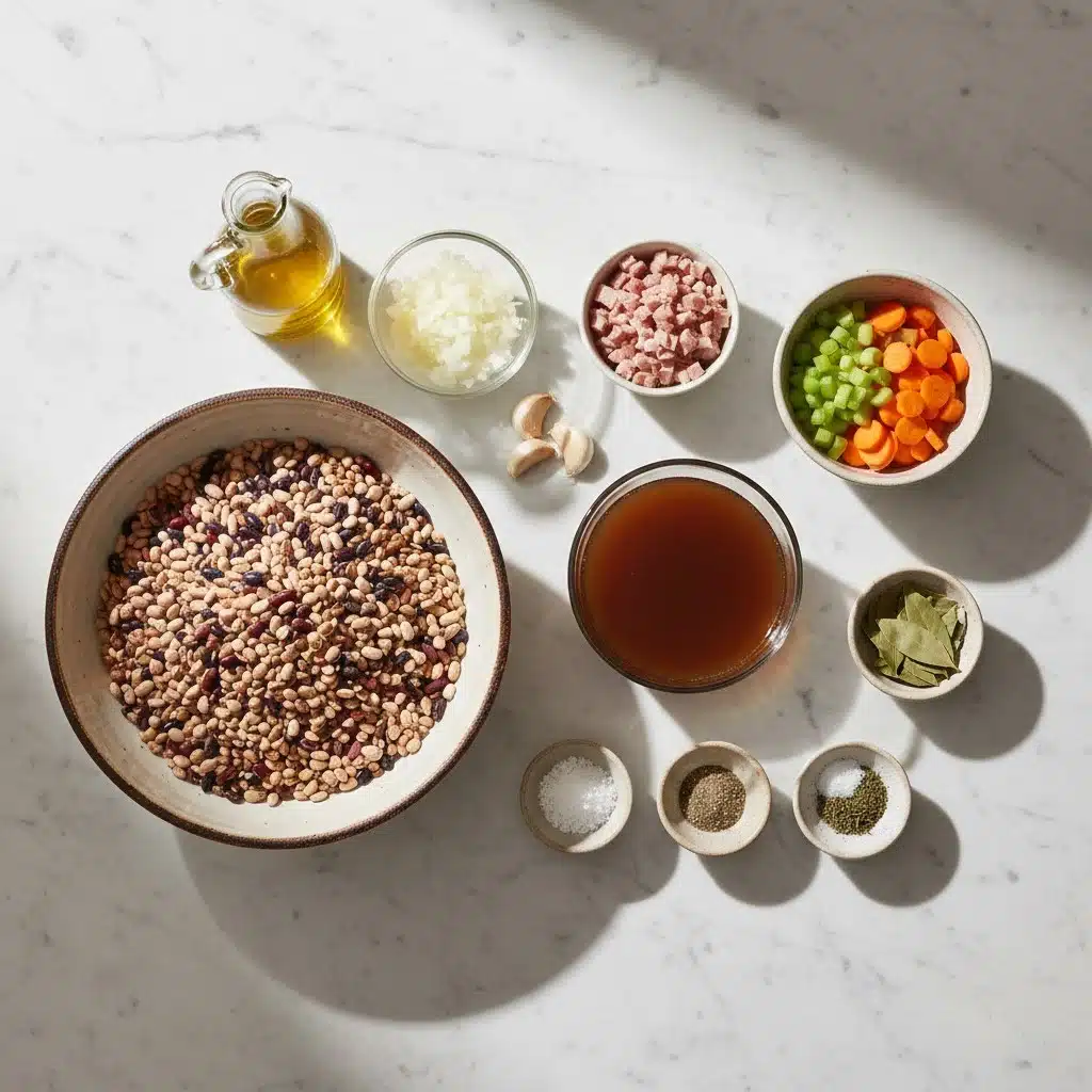 Easy Ham and Bean Soup