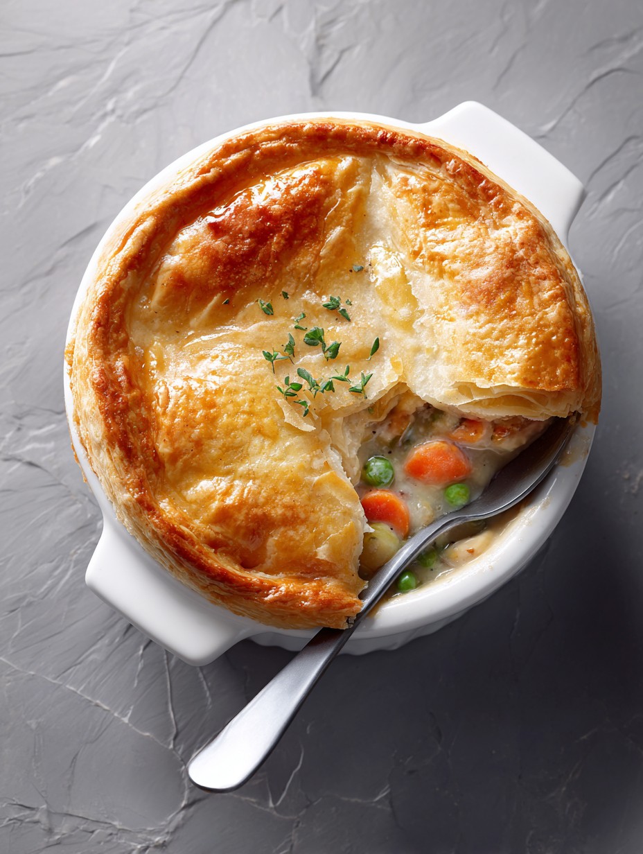 Easy Make-Ahead Chicken Pot Pie Freezer Meal