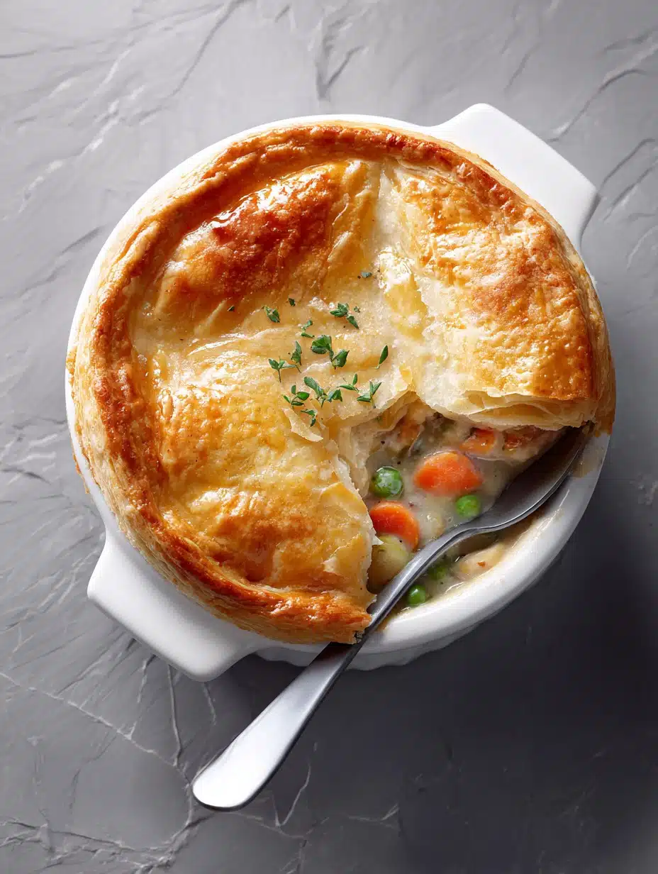Easy Make-Ahead Chicken Pot Pie Freezer Meal