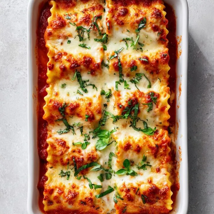 Easy Make-Ahead Lasagna Roll-Ups Freezer Meal Prep