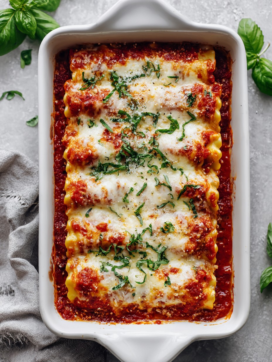 Easy Make-Ahead Lasagna Roll-Ups Freezer Meal Prep