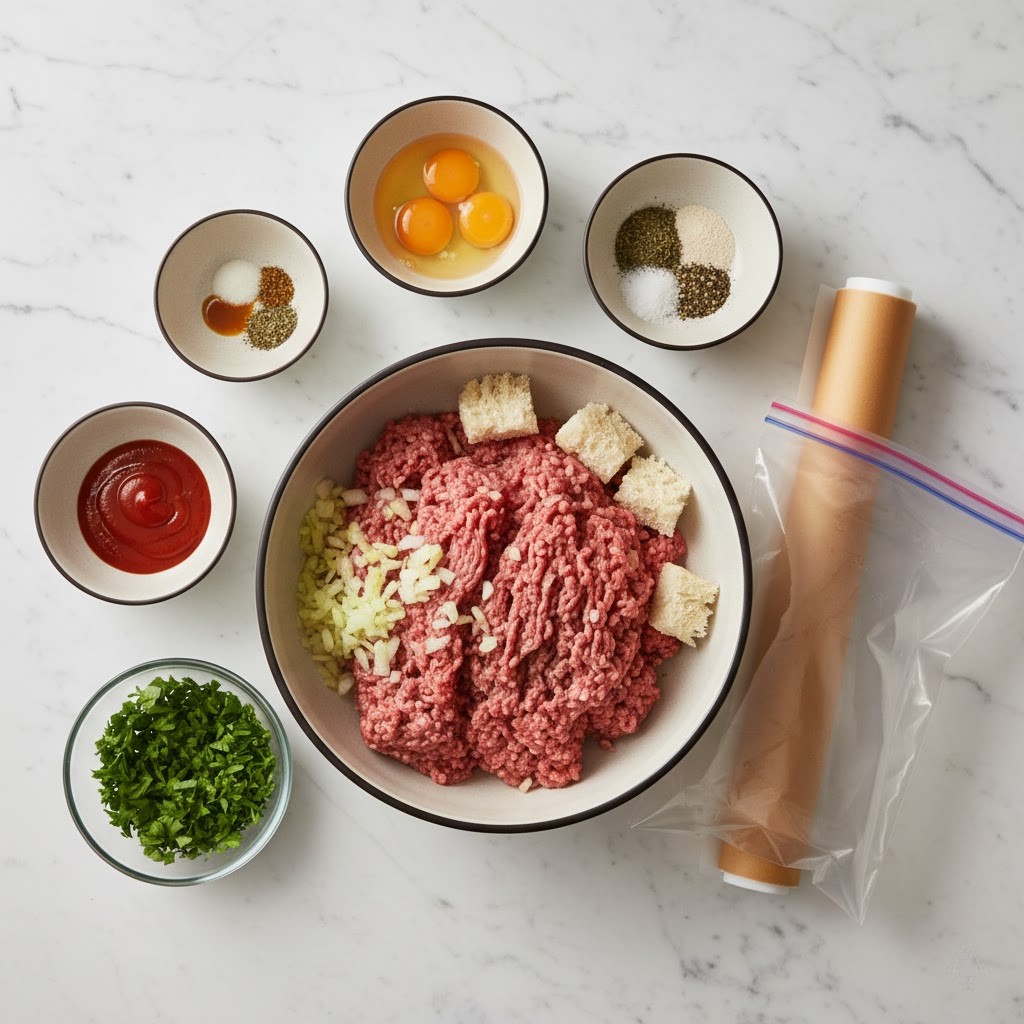 Easy Make-Ahead Meatloaf Freezer Meal Prep (Budget-Friendly)