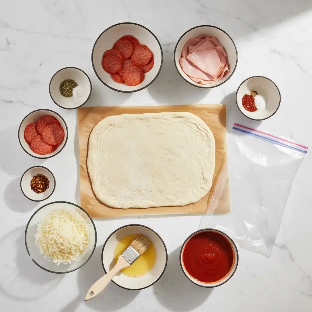 Easy Make-Ahead Stromboli Freezer Meal Kit