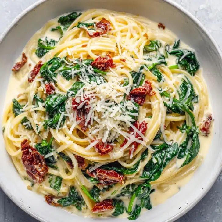 Easy Make-Ahead Tuscan Pasta Freezer Meal Prep