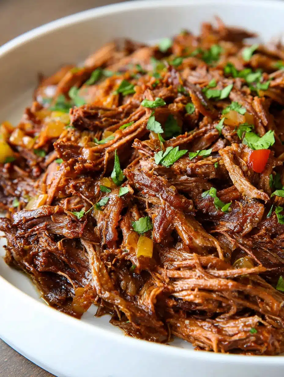 Easy Slow Cooker Mexican Shredded Beef Recipe