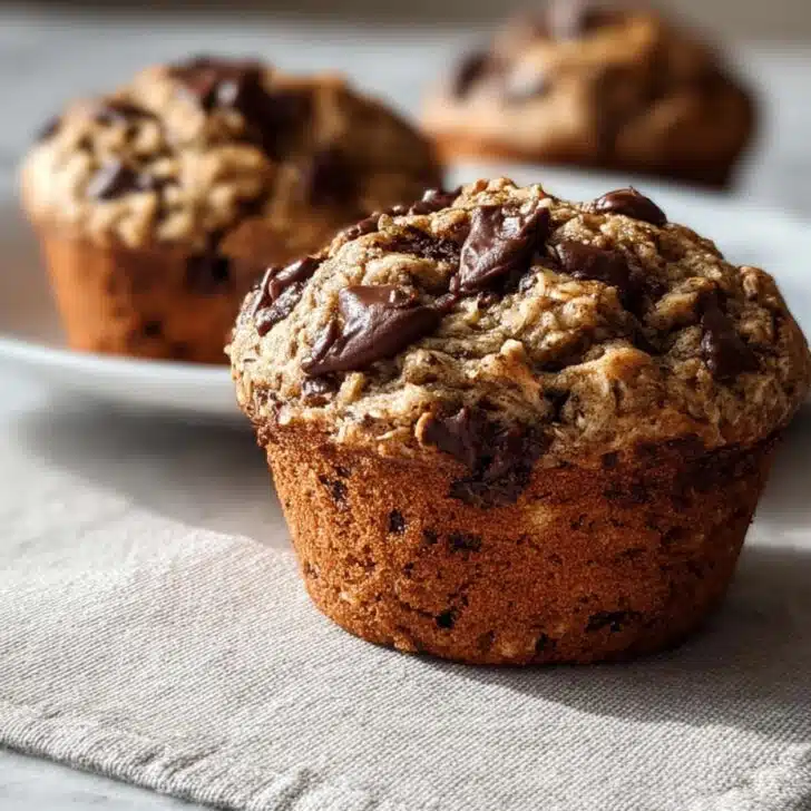 Fearless 3-Day Oatmeal Chocolate Chip Breakfast Muffins Recipe