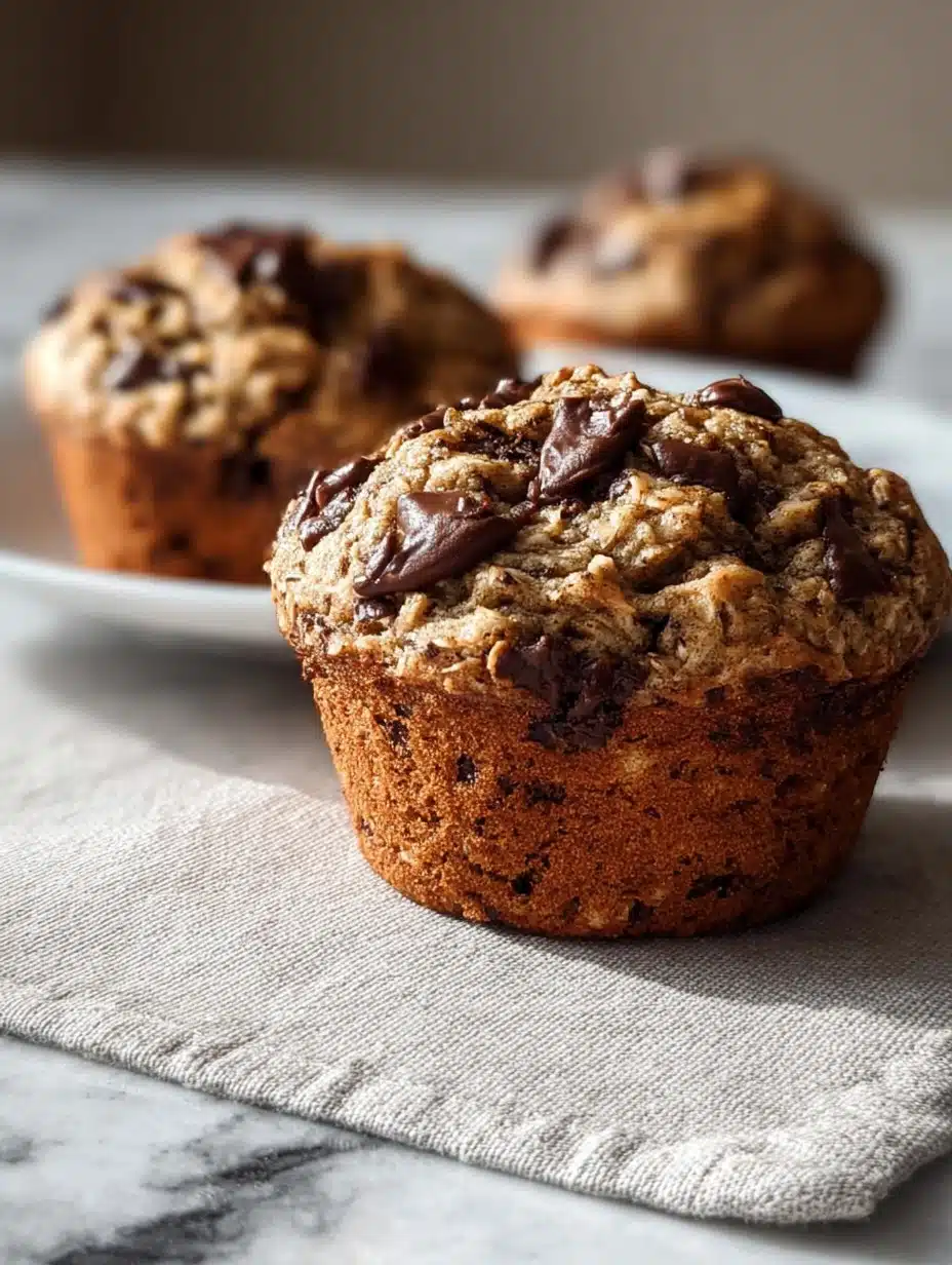 Fearless 3-Day Oatmeal Chocolate Chip Breakfast Muffins