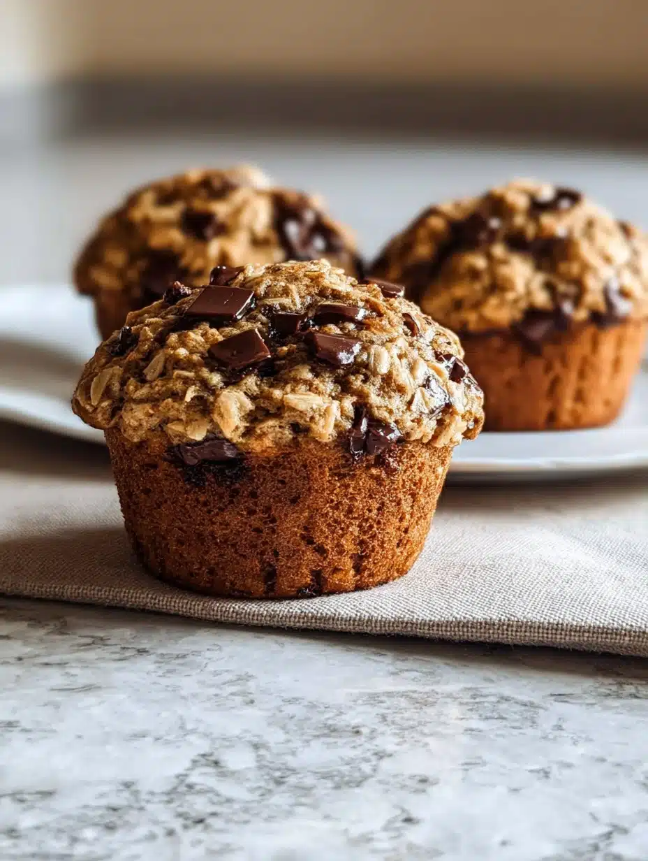 Fearless 3-Day Oatmeal Chocolate Chip Breakfast Muffins
