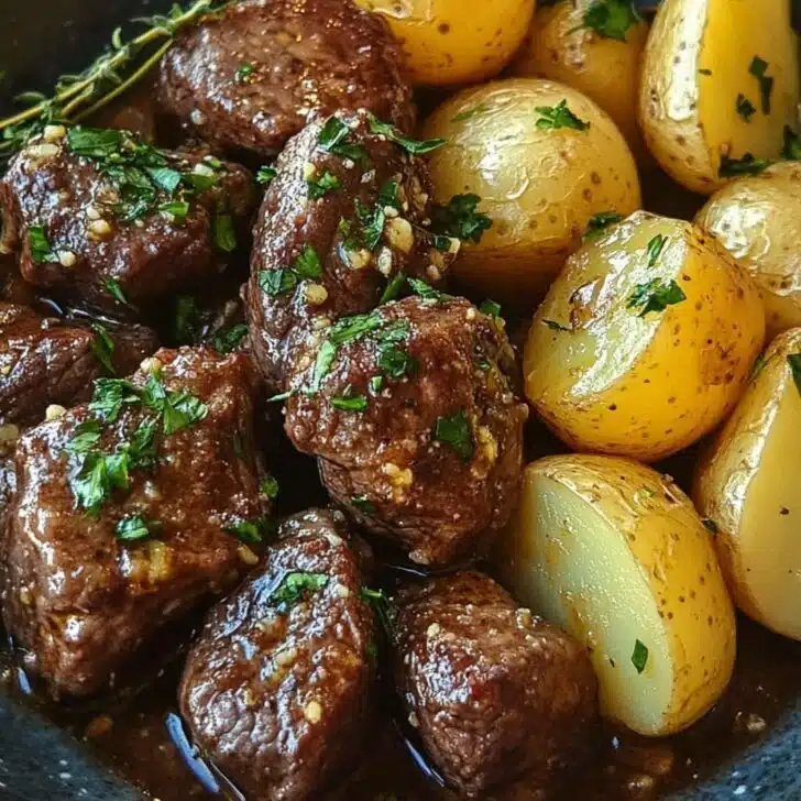 Garlic Butter Beef & Potatoes: The Mystery Spice Dinner Fix