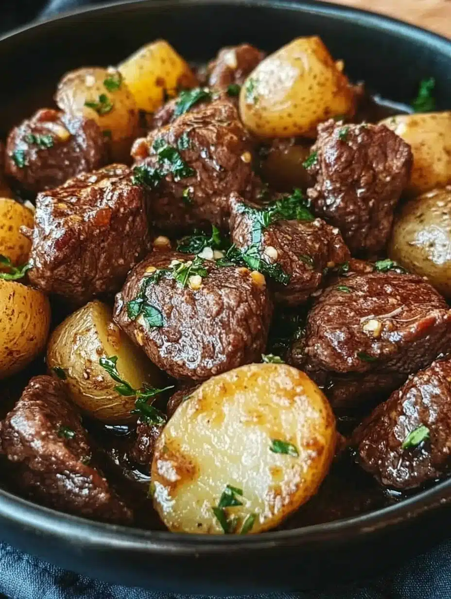 Garlic Butter Beef & Potatoes: The Mystery Spice