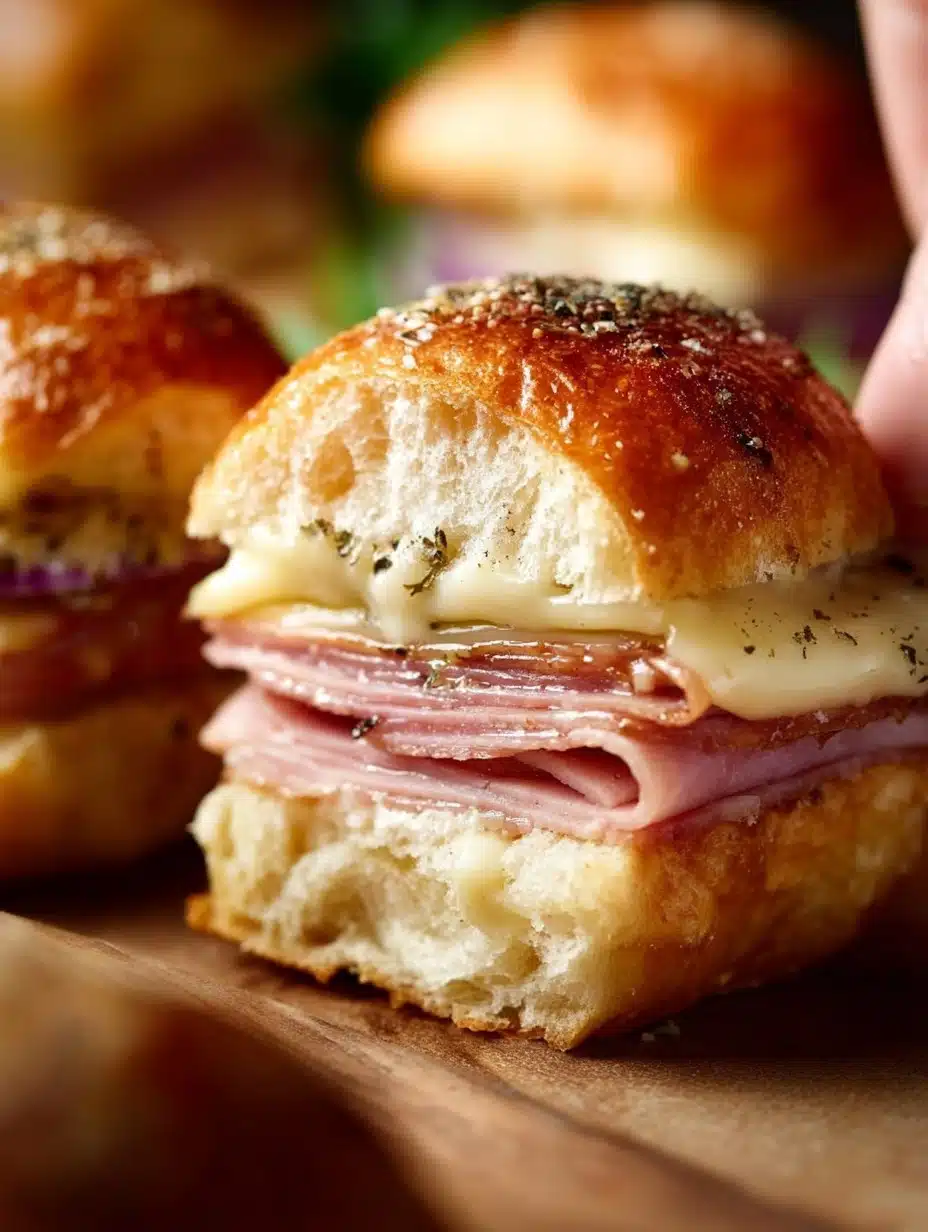 Gourmet Ham and Havarti Cheese Sliders for Sophisticated Hosting (Without the Effort)