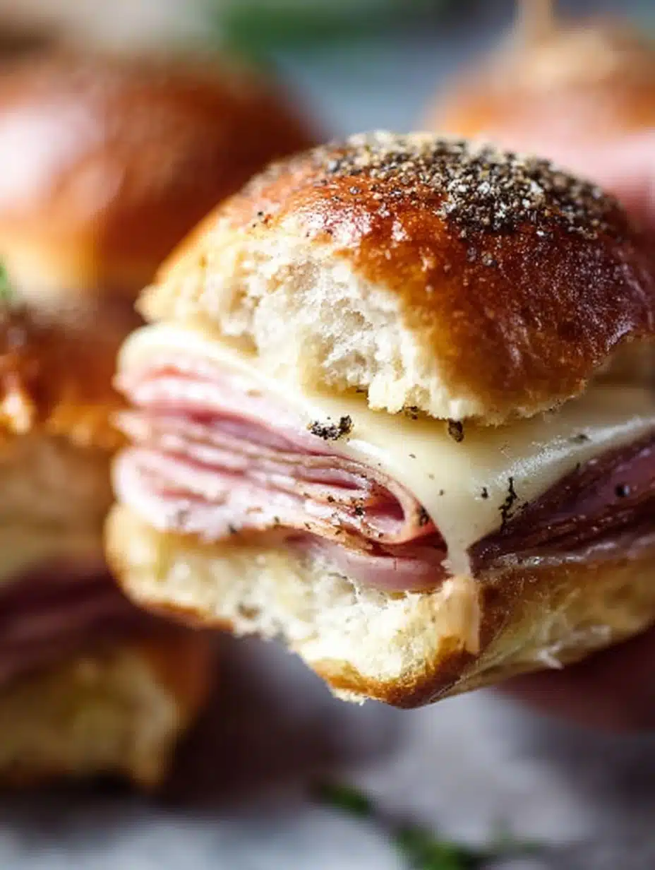 Gourmet Ham and Havarti Cheese Sliders for Sophisticated Hosting (Without the Effort)