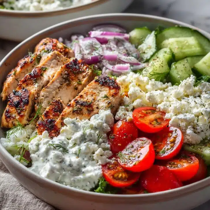 Greek Chicken Bowls Recipe: My Go-To Weeknight Winner