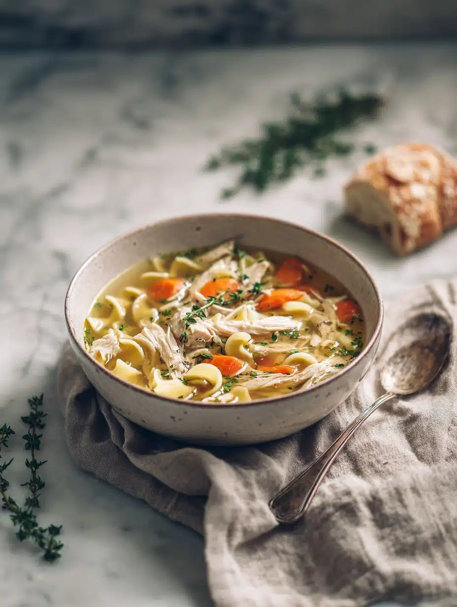 Homemade Chicken Noodle Soup