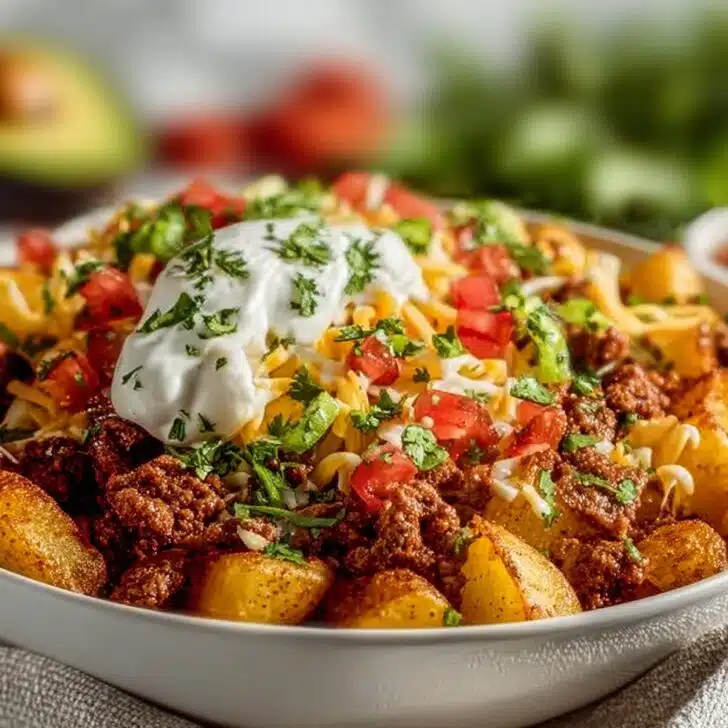 Loaded Potato Taco Bowl Recipe: Real-Deal Comfort in Every Bite