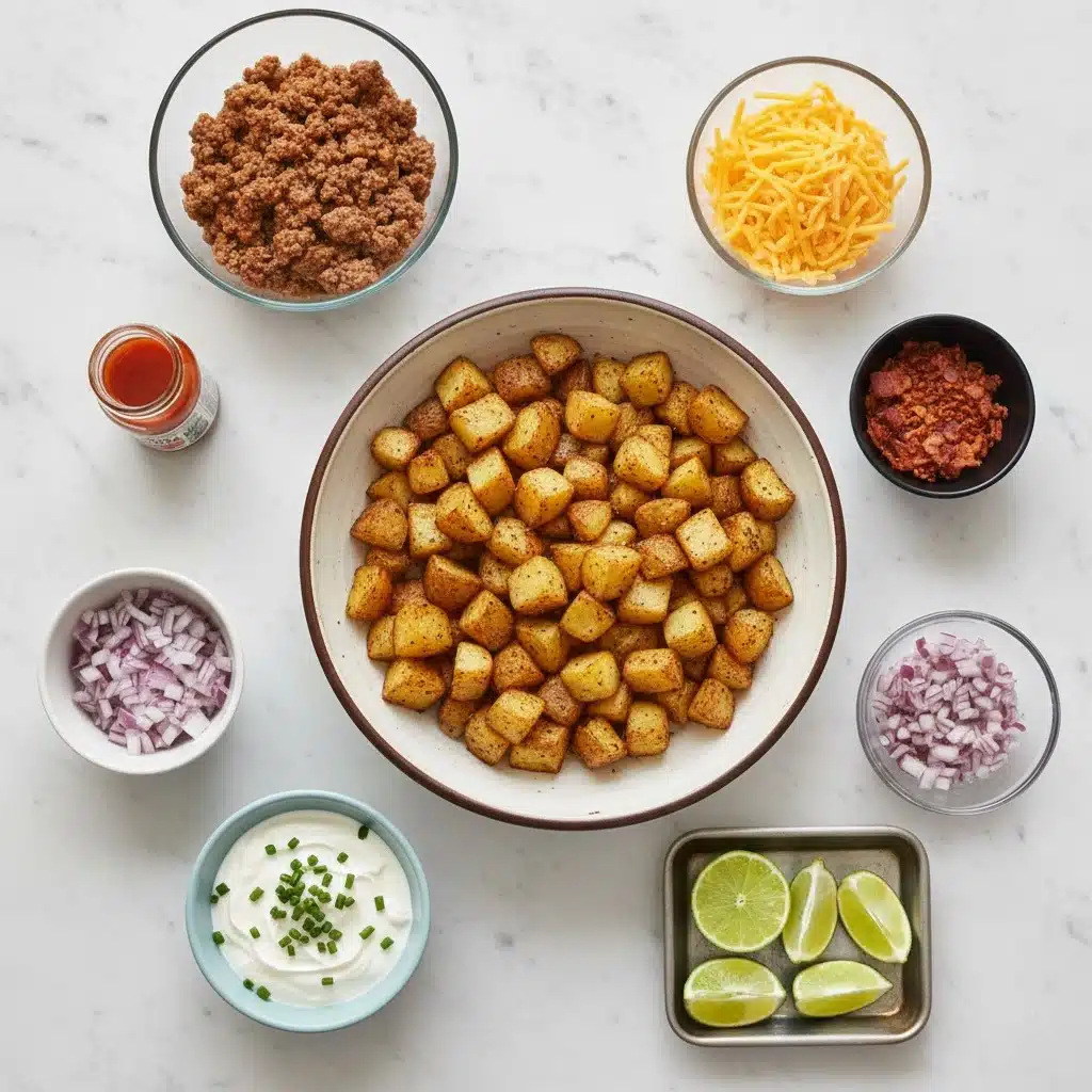 Loaded Potato Taco Bowl