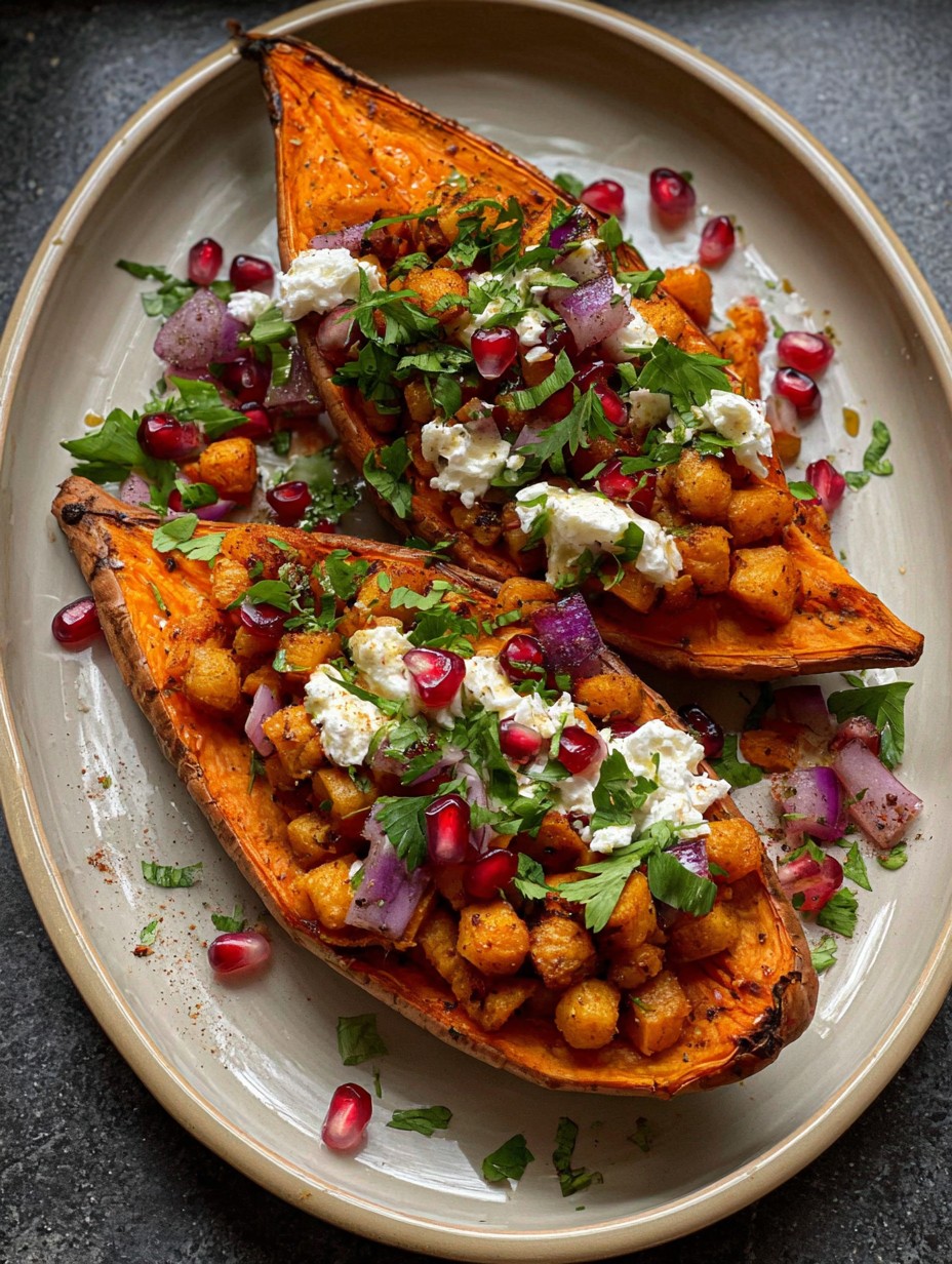 Loaded Roasted Sweet Potato