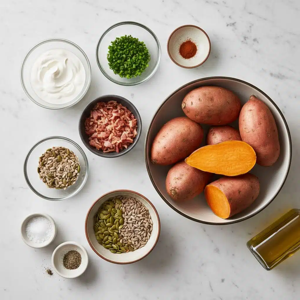 Loaded Roasted Sweet Potato