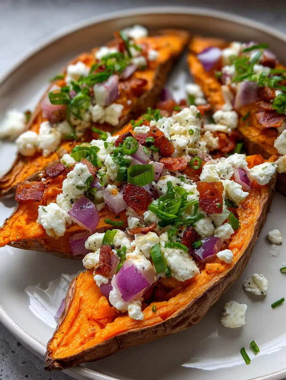 Loaded Roasted Sweet Potato