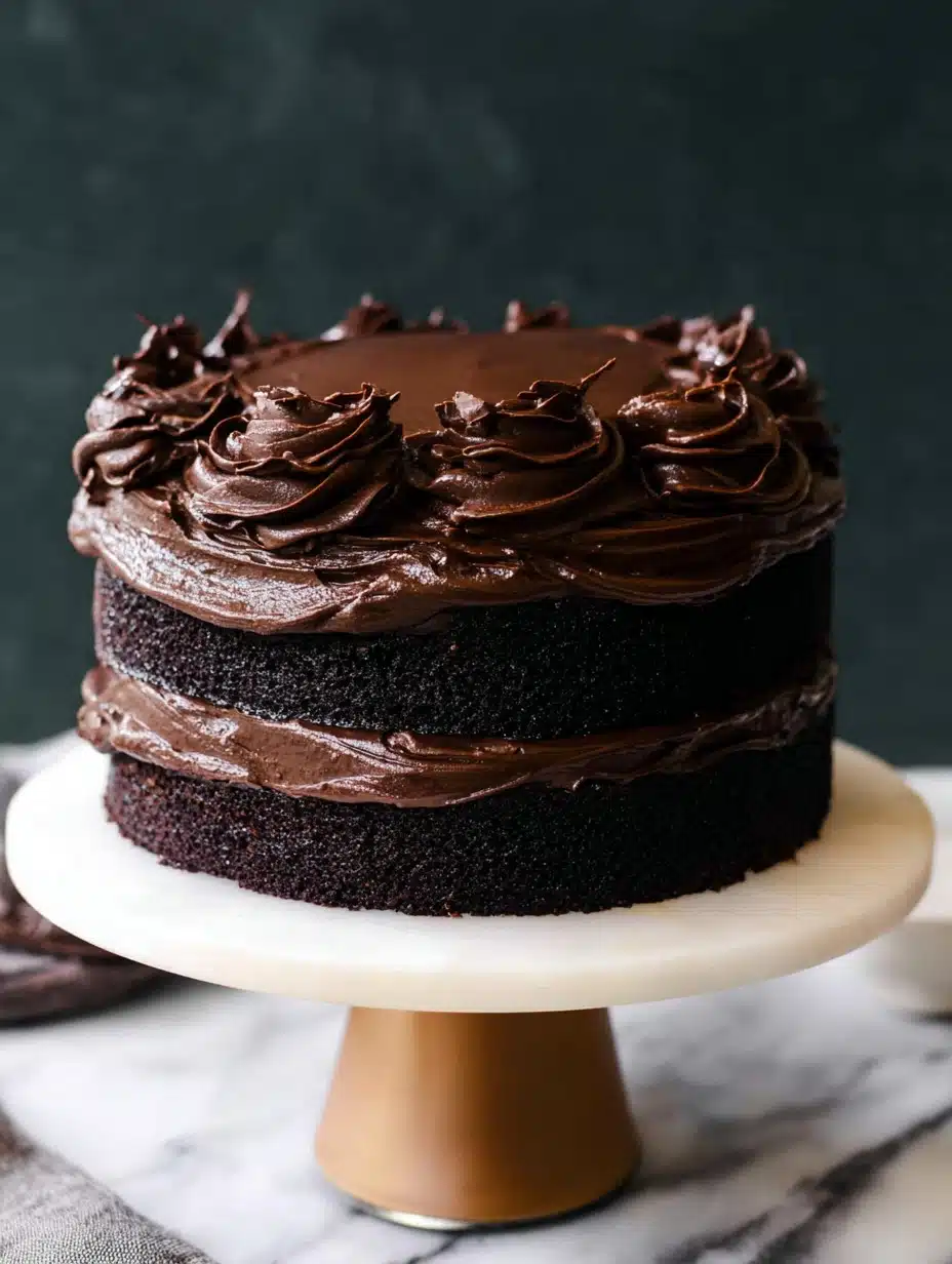 Love at First Sight Chocolate Cake