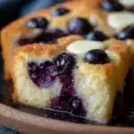 Low Carb (Keto-Friendly) Blueberry Butter Cake