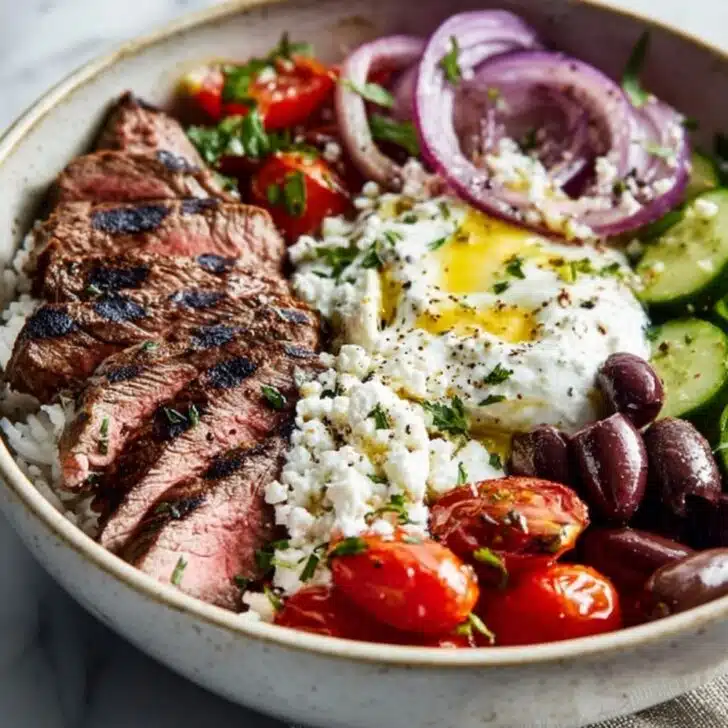 Mediterranean Steak Bowl Recipe You’ll Crave Again and Again
