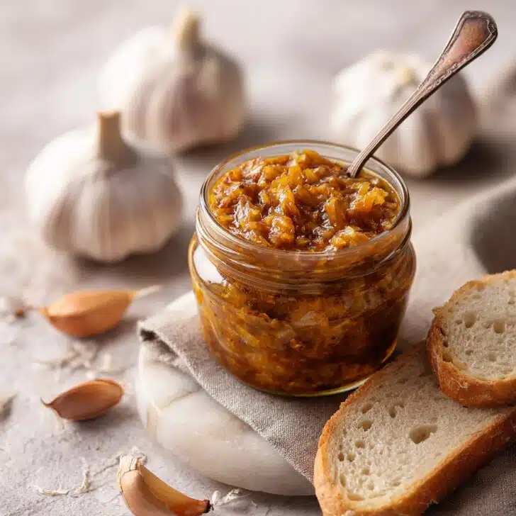 Roasted Garlic Onion Jam Recipe: Sweet & Savory Magic