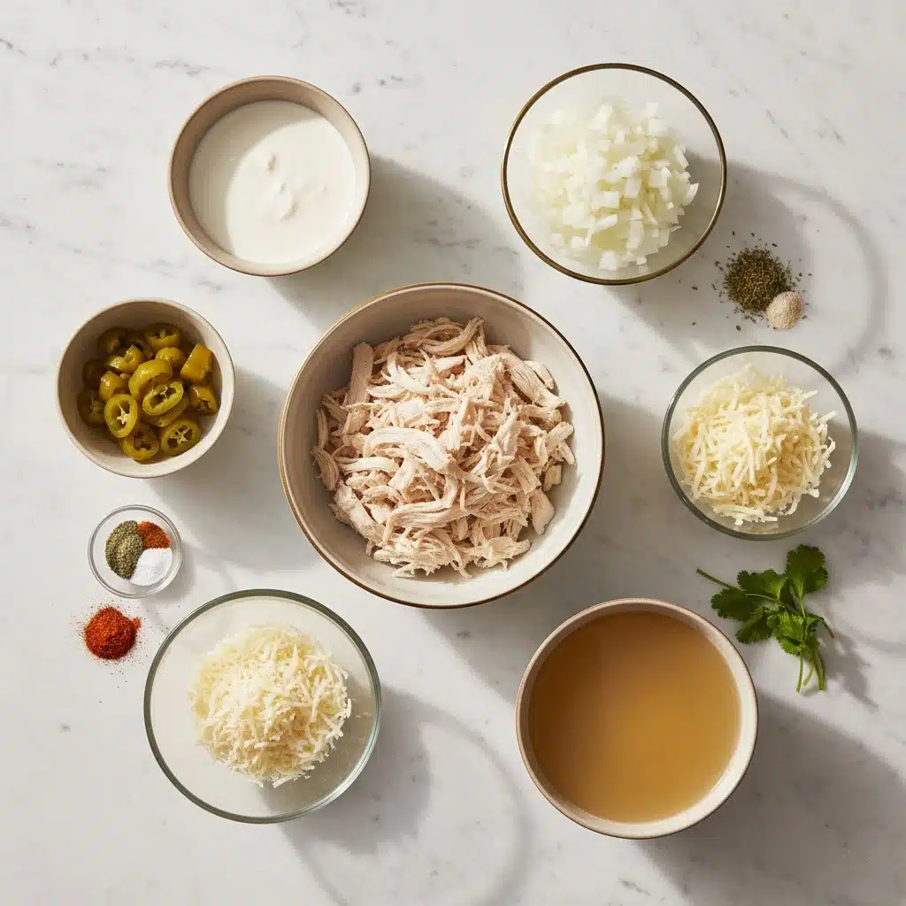 Simple Keto White Chicken Chili