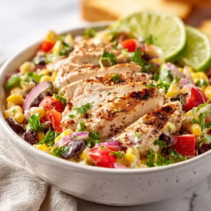 Southwest Chicken Salad: A Cozy, Flavor-Packed Dinner Recipe