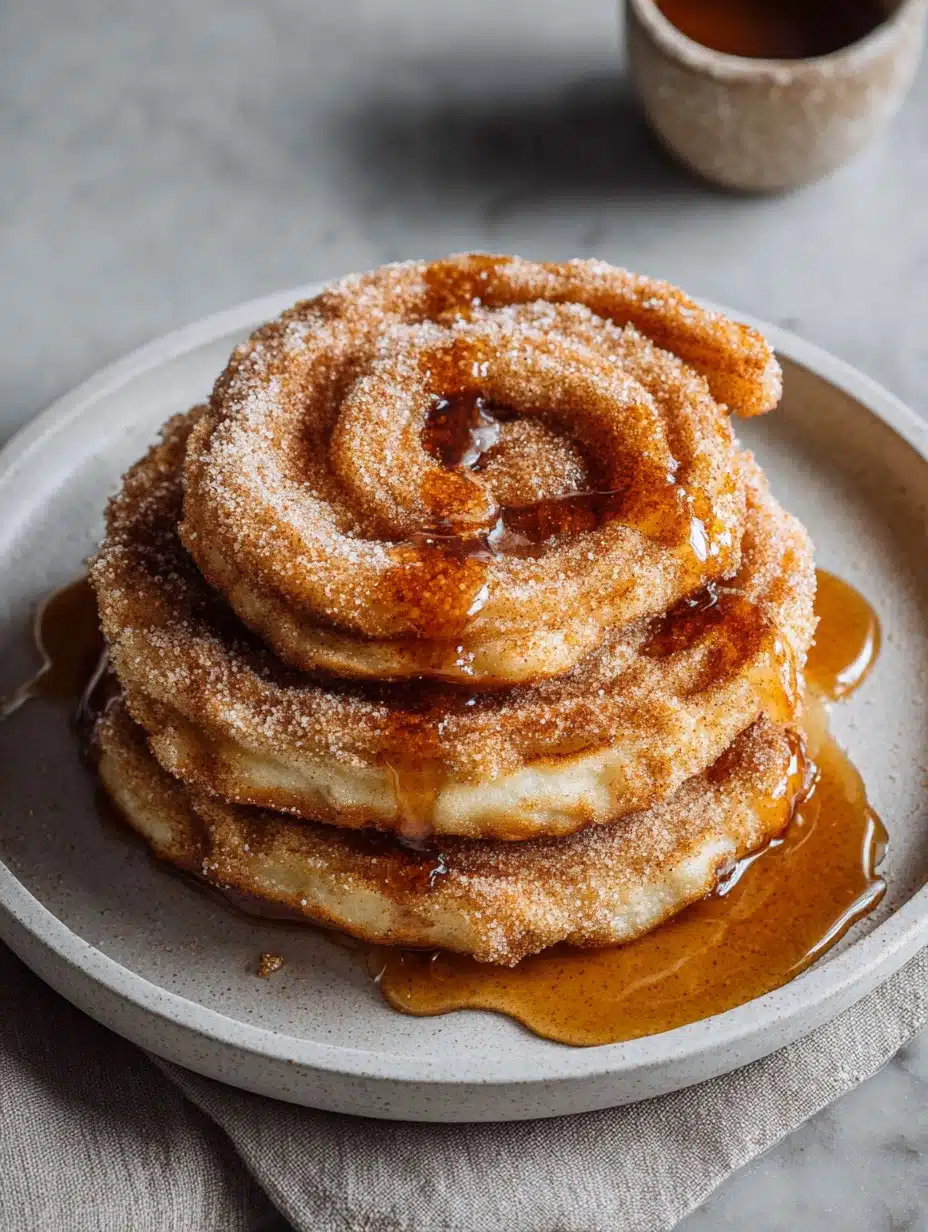 Spanish Churro-Inspired Pancakes: A Breakfast Delight!