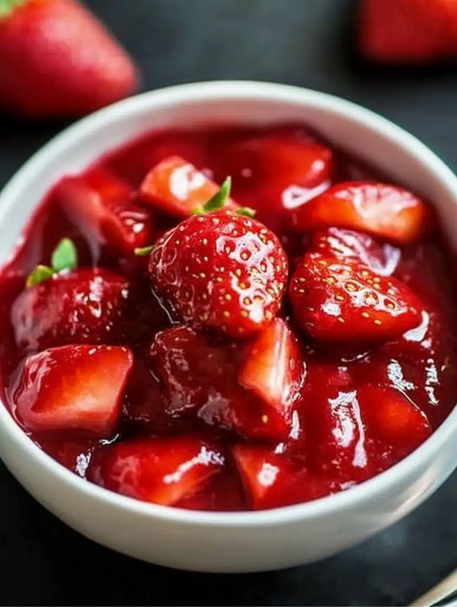 The 10-Minute Strawberry Sauce with a Secret Ingredient That Will Transform Your Desserts