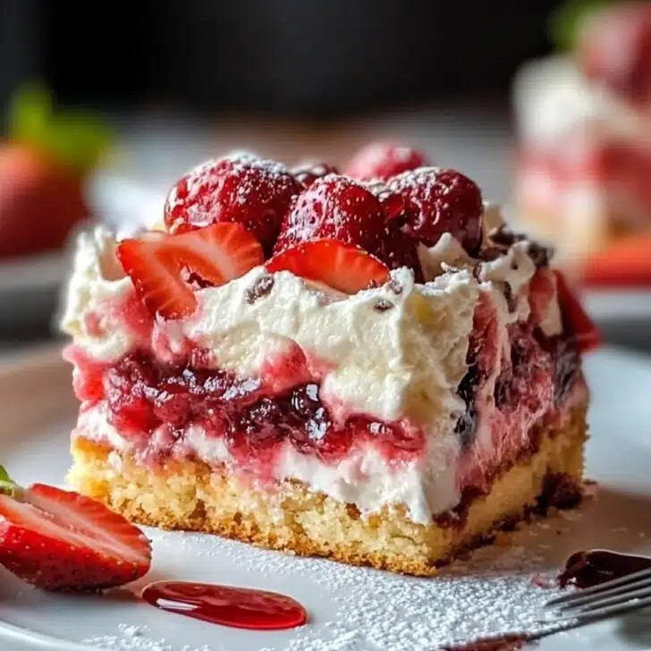The Gooey Strawberry Earthquake Cake for Busy Weeknights (Without the Stress)