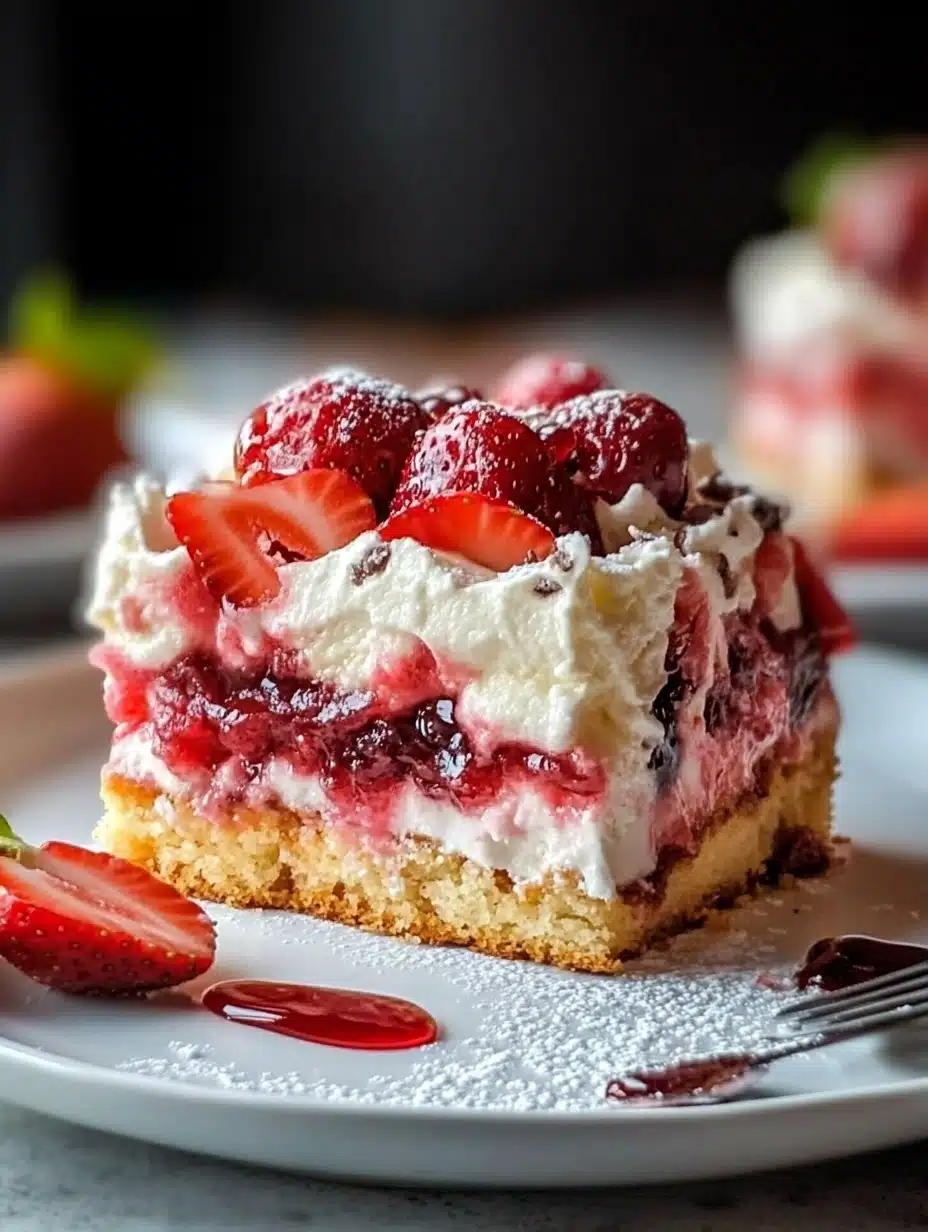 The Gooey Strawberry Earthquake Cake for Busy Weeknights (Without the Stress)