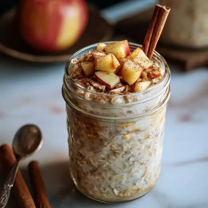 Apple Pie Overnight Oats