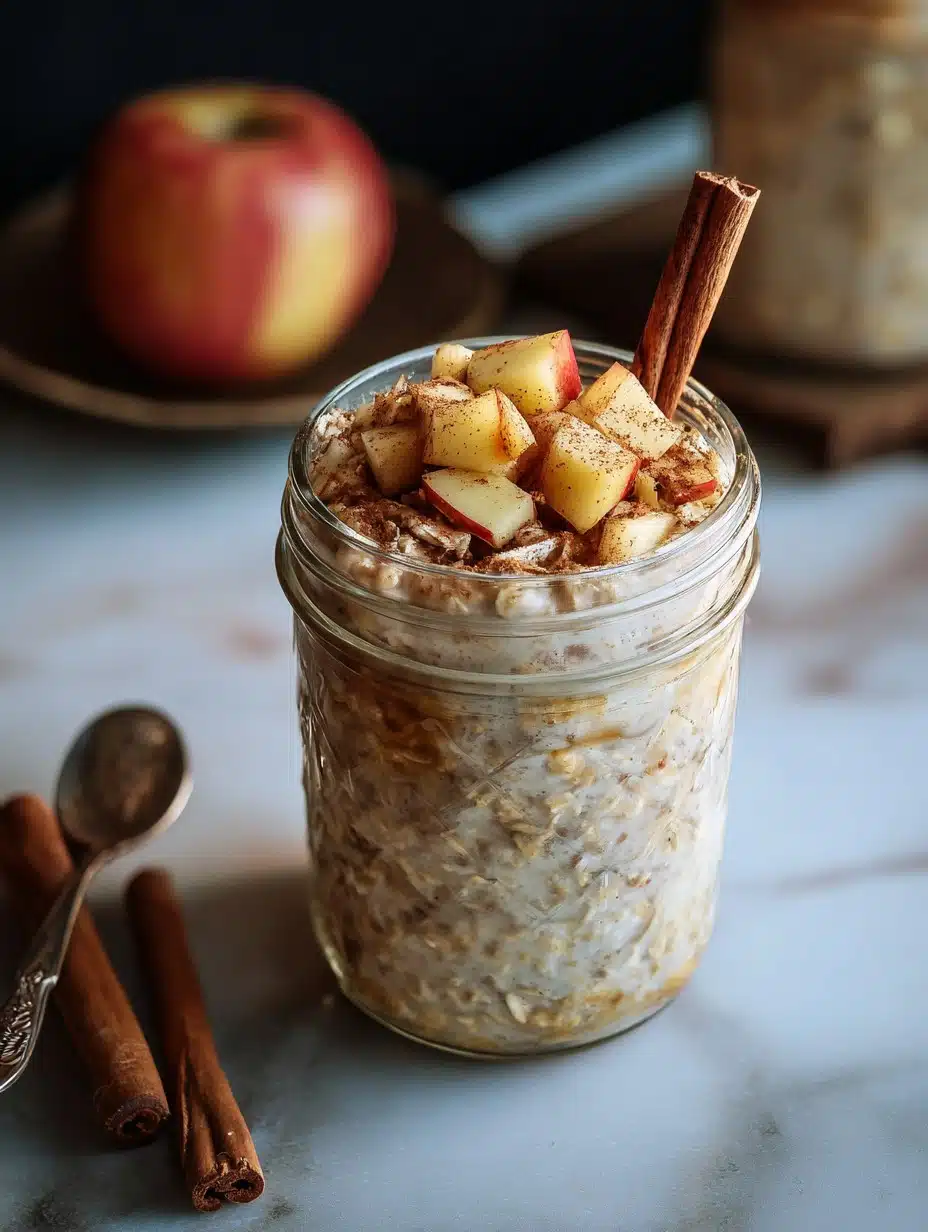Apple Pie Overnight Oats