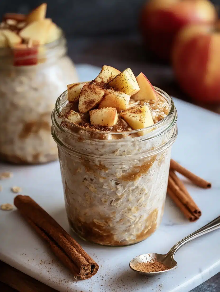 Apple Pie Overnight Oats